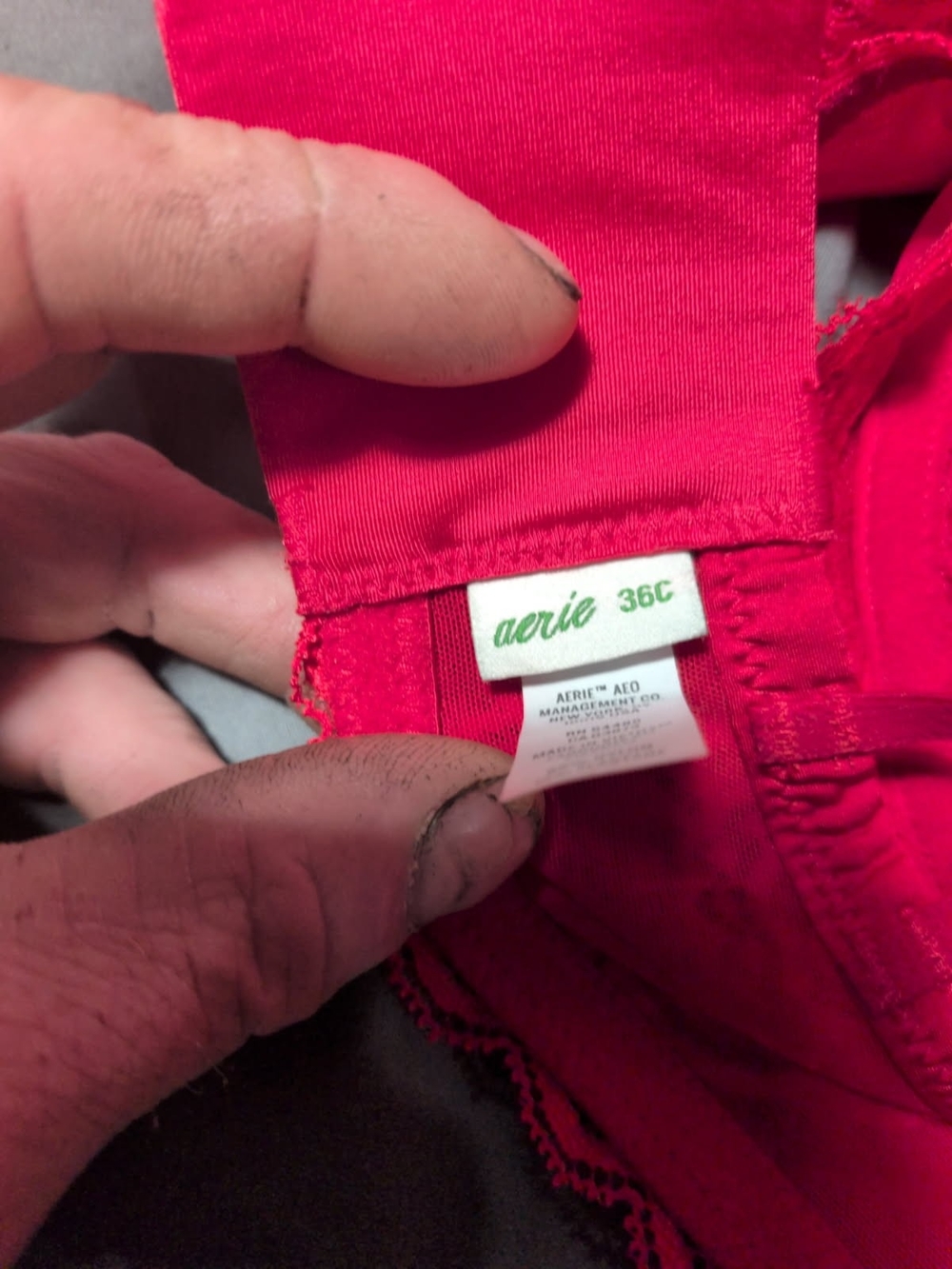 Aerie Women's Red Bra - 36C